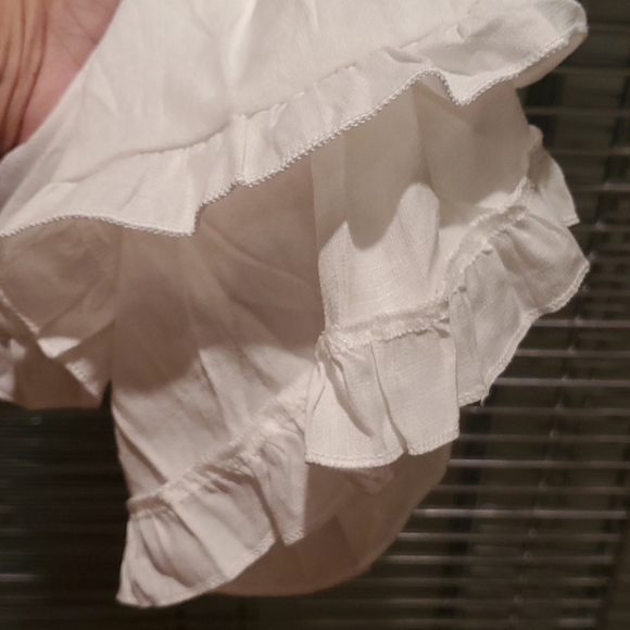 MOVING SALE 🌺 BOHO White Off the Shoulders Dress Wedding Summer Dress - Picture 9 of 13